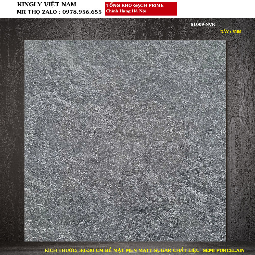 Gạch lát nền Chống Trơn 30x30 Prime 81009 Loại A1